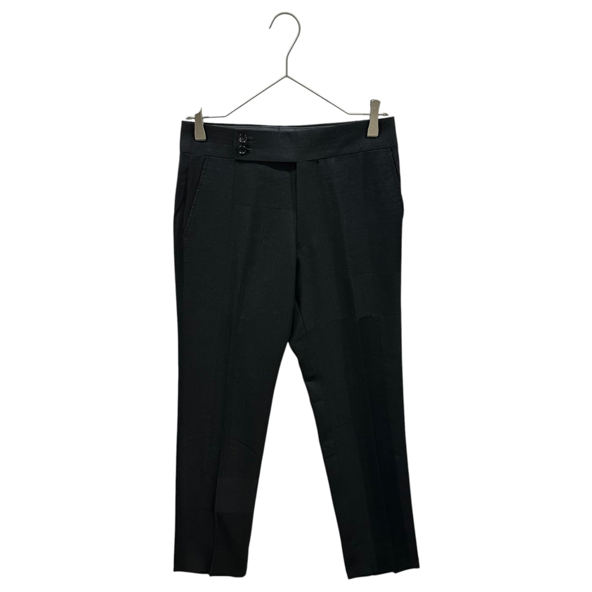 COMME des GARCONS 03AW Silk-Blend Straight-Leg Pants Size S