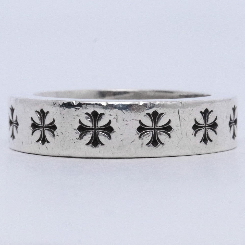 CHROME HEARTS 6mm SPACER FOREVER Ring Silver Size JP 23