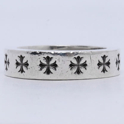 CHROME HEARTS 6mm SPACER FOREVER Ring Silver Size JP 23