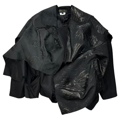 COMME des GARCONS S/S 2026 Mixed-Media Jacket Size XS