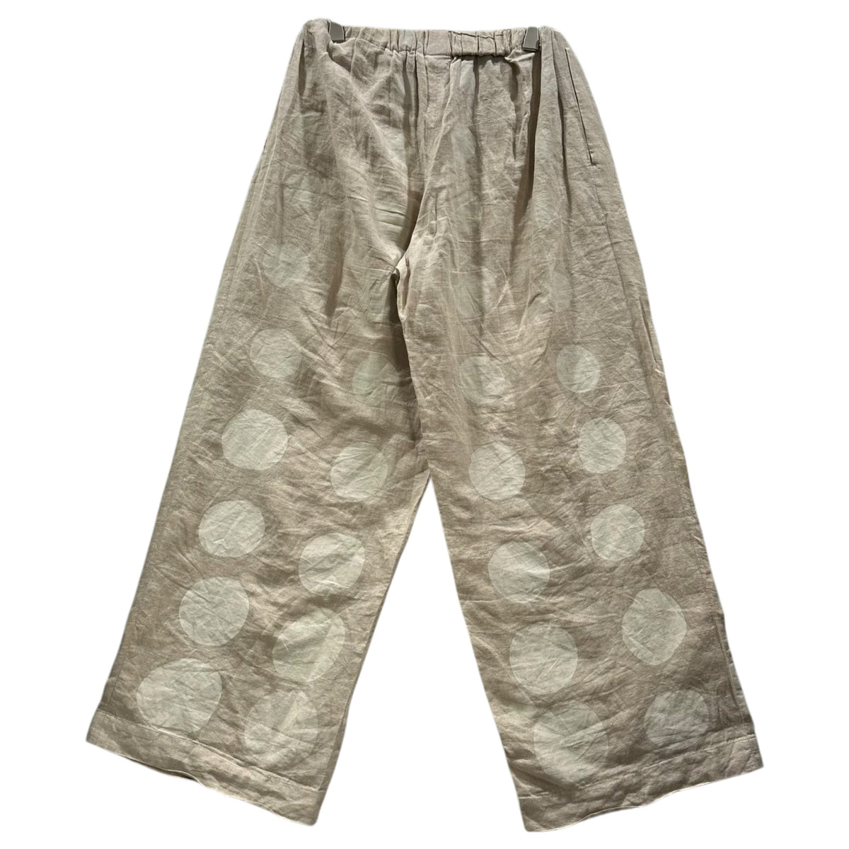 COMME des GARCONS 98SS Circle-Dot Pants White Size FREE