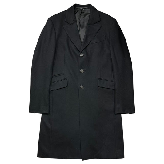 PRADA F/W 2012 Virgin Wool Chesterfield Coat Size 46