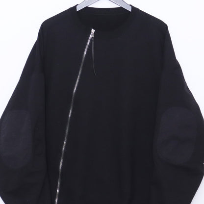THE VIRIDI-ANNE 26SS Sweat Zip Jacket Black Size 3