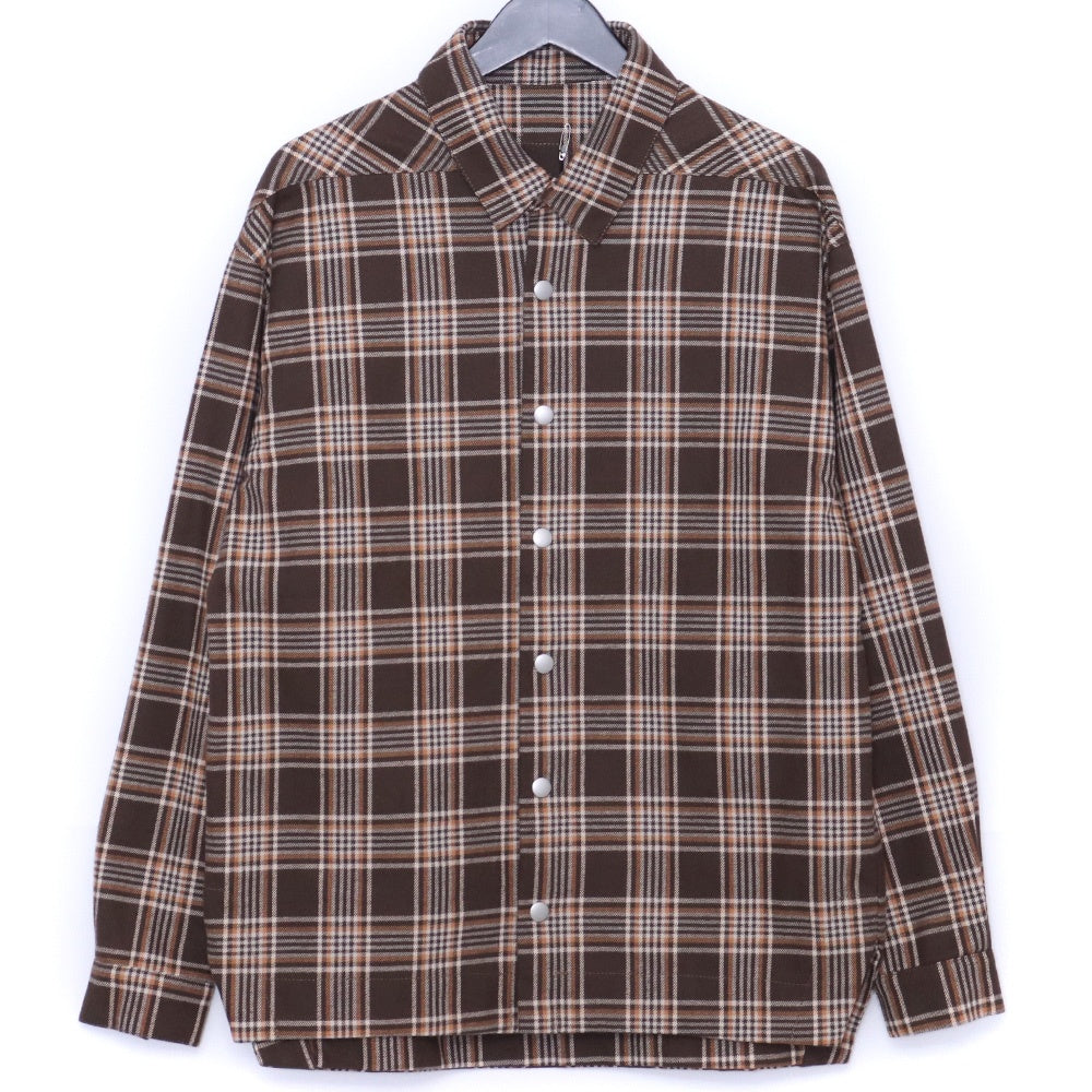 A.F ARTEFACT 25AW Exclusive Cotton Shirt Brown Size 1