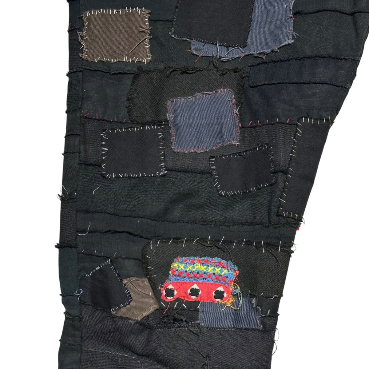 UNDERCOVERISM 03SS SCAB Crust Patchwork Pants Black Size M