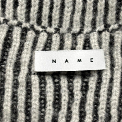 Name. 25AW Reversible Wool Drivers Knit Black/Gray Size 2