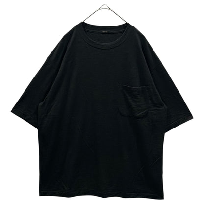COMOLI 24SS Summer Wool Short T-Shirt Charcoal Size 2