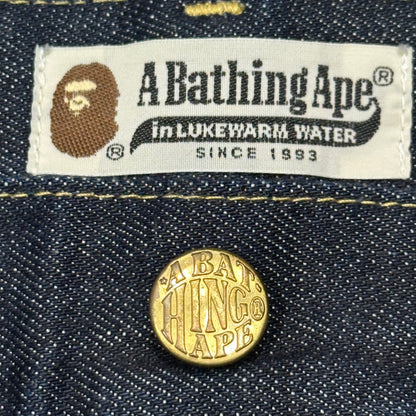 A BATHING APE BAPE STA Stitch Denim Pants Indigo Size M