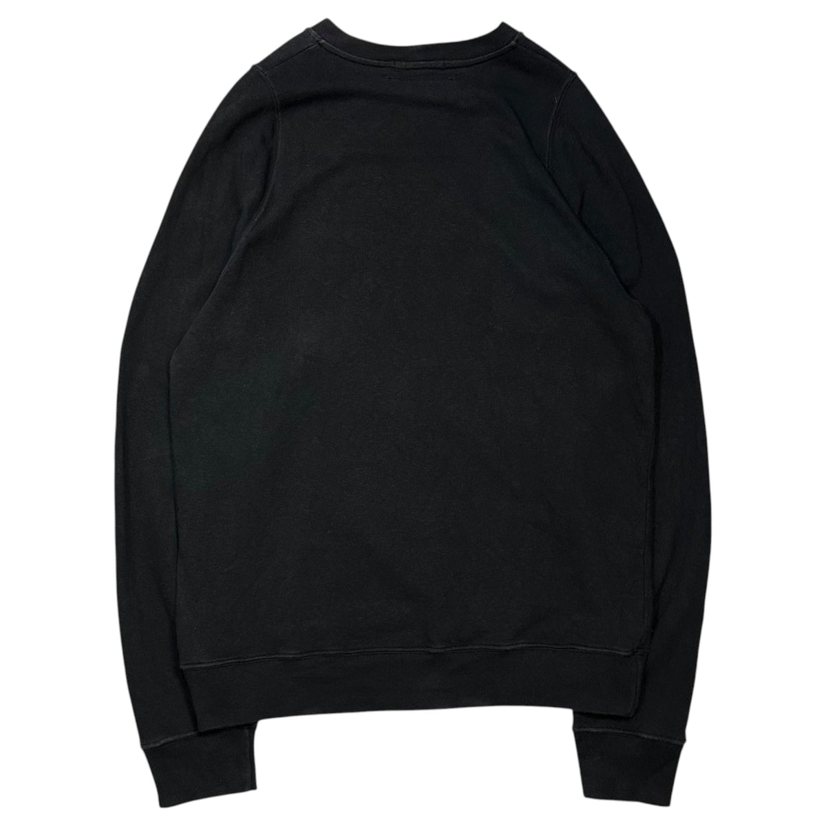 STONE ISLAND 05SS Paul Harvey Logo Sweatshirt Black Size L