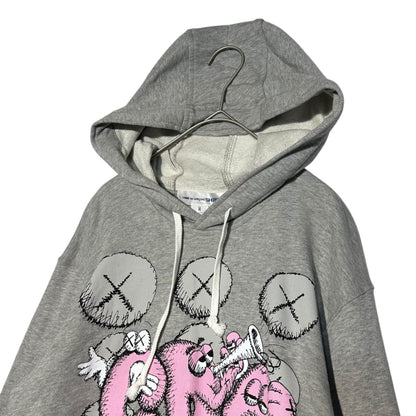 COMME des GARCONS SHIRT x KAWS 21AW Hoodie Multi Size 5