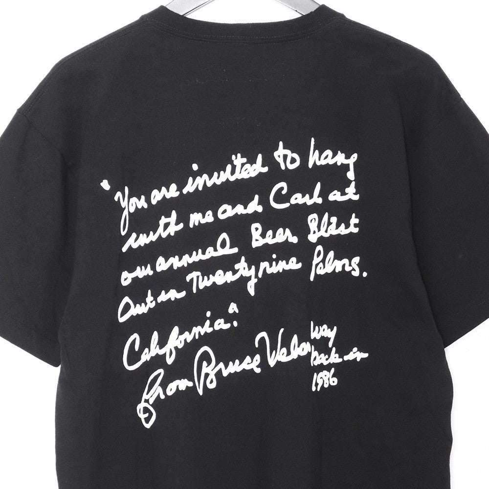 BIOTOP Bruce Weber 10Culture Photo T-Shirt Black Size L