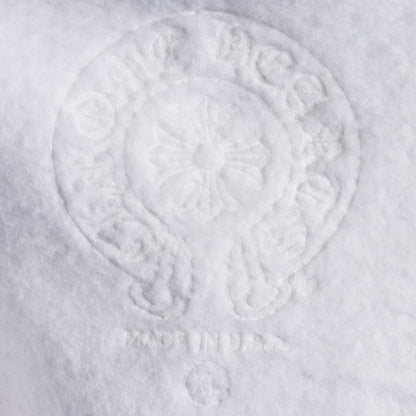 CHROME HEARTS Arm Logo Pullover Hoodie White Size XL