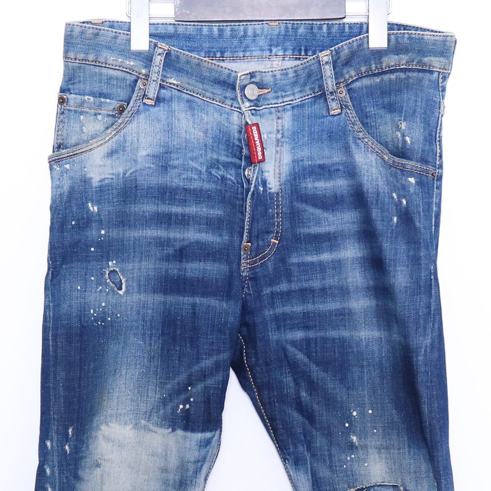 Dsquared2 17AW Classic Kenny Twist Skinny Jeans Size 44