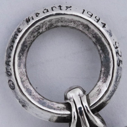 CHROME HEARTS Old BS Fleur Charm Silver Size F