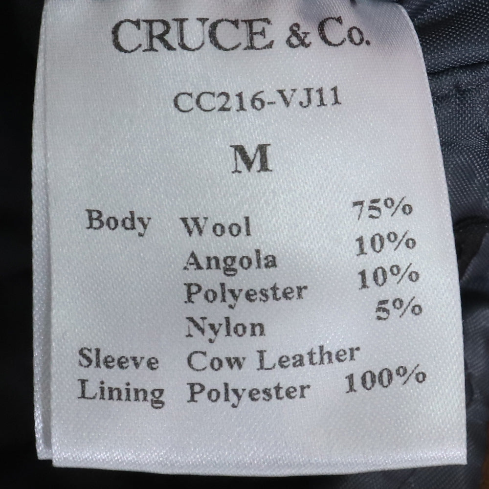 CRUCE&CO 16AW Varsity Chesterfield Coat Beige Size M