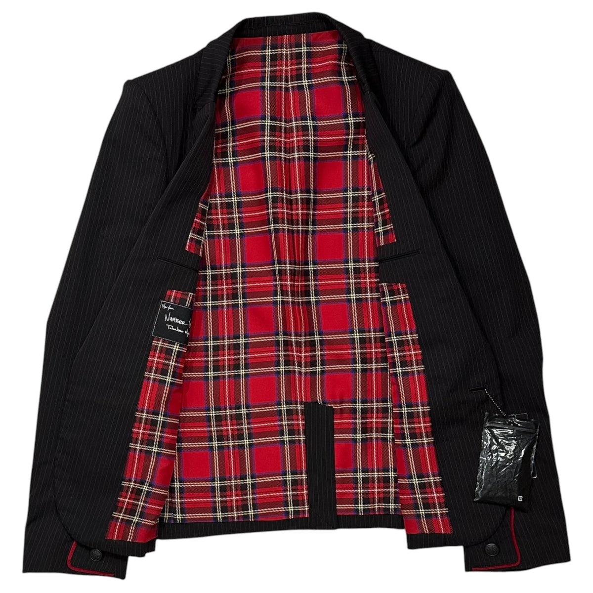 NUMBER (N)INE 05SS Night Crawler Jacket Multi Size 3