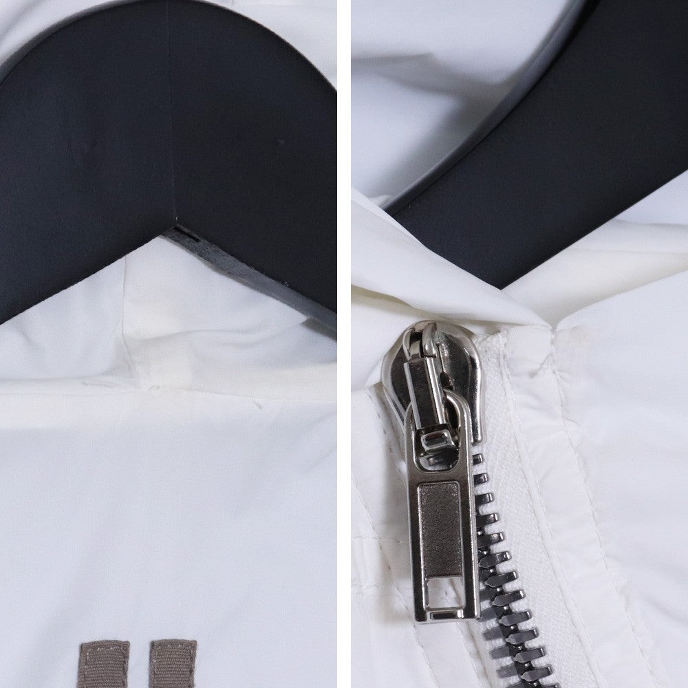 RICK OWENS DRKSHDW 20SS Nylon Hoodie White Size S