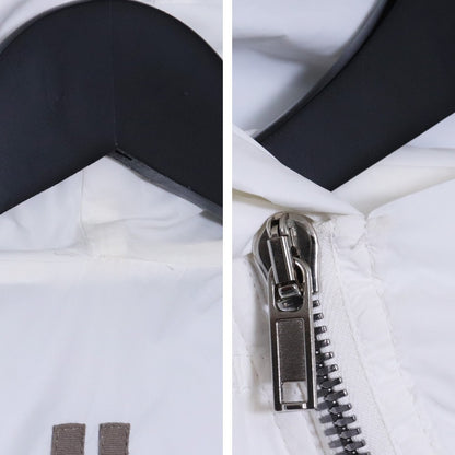 RICK OWENS DRKSHDW 20SS Nylon Hoodie White Size S