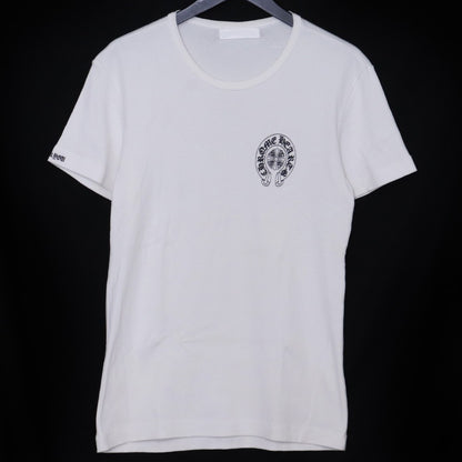CHROME HEARTS OLD 90s Cemetery Cross T-Shirt White Size M