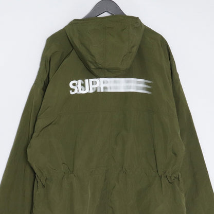 SUPREME 23SS Motion Logo Lightweight Parka Khaki Jacket Size L
