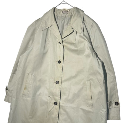 Euro vintage 70s Cotton Blend Trench Coat Size 42