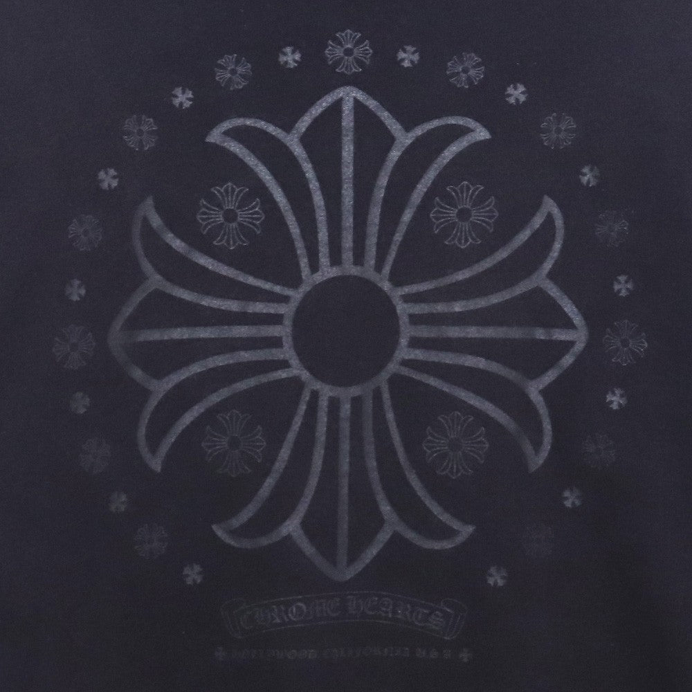 Chrome Hearts Old CH Plus Dagger Zip Hoodie Black Size L