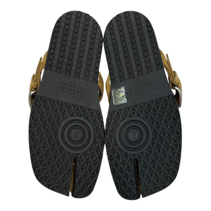 MAISON MARGIELA Tabi Anatomic Suede Sandals Cumin Size EU 40
