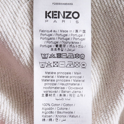KENZO 23SS Logo Print Crewneck Sweatshirt Grey Size XXL
