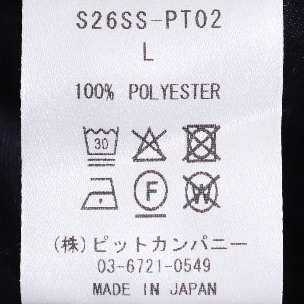 STEAF 26SS NEWS DEALER Pants Black Size L