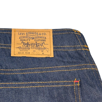 Levi's 90s Orange Tab USA Made Denim Overalls Size M 38-33