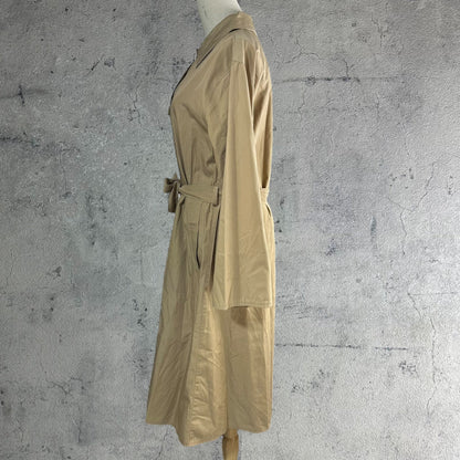 Euro vintage 70s Design Button Trench Coat