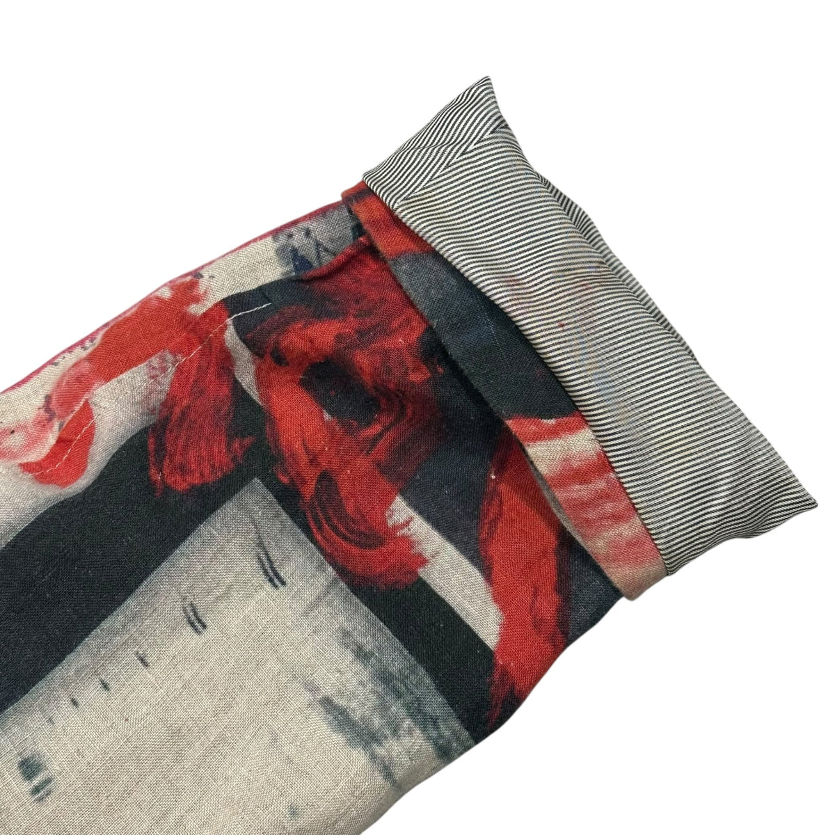 YOHJI YAMAMOTO POUR HOMME 18SS Collage Linen Jacket Size 2