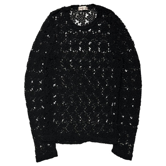 COMME des GARCONS 96SS Flower Lace Pullover Top Size FREE