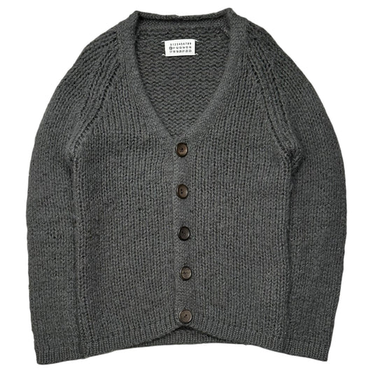 Maison Martin Margiela 05AW Big-Button Cardigan Gray Size S