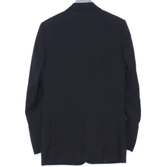 DIOR HOMME 2B Tailored Blazer Black Size 48
