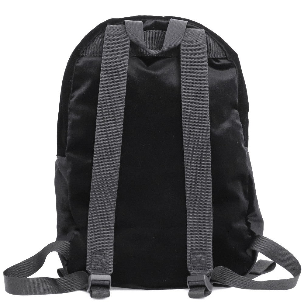 SUPREME 25AW Velvet Backpack Black Size F