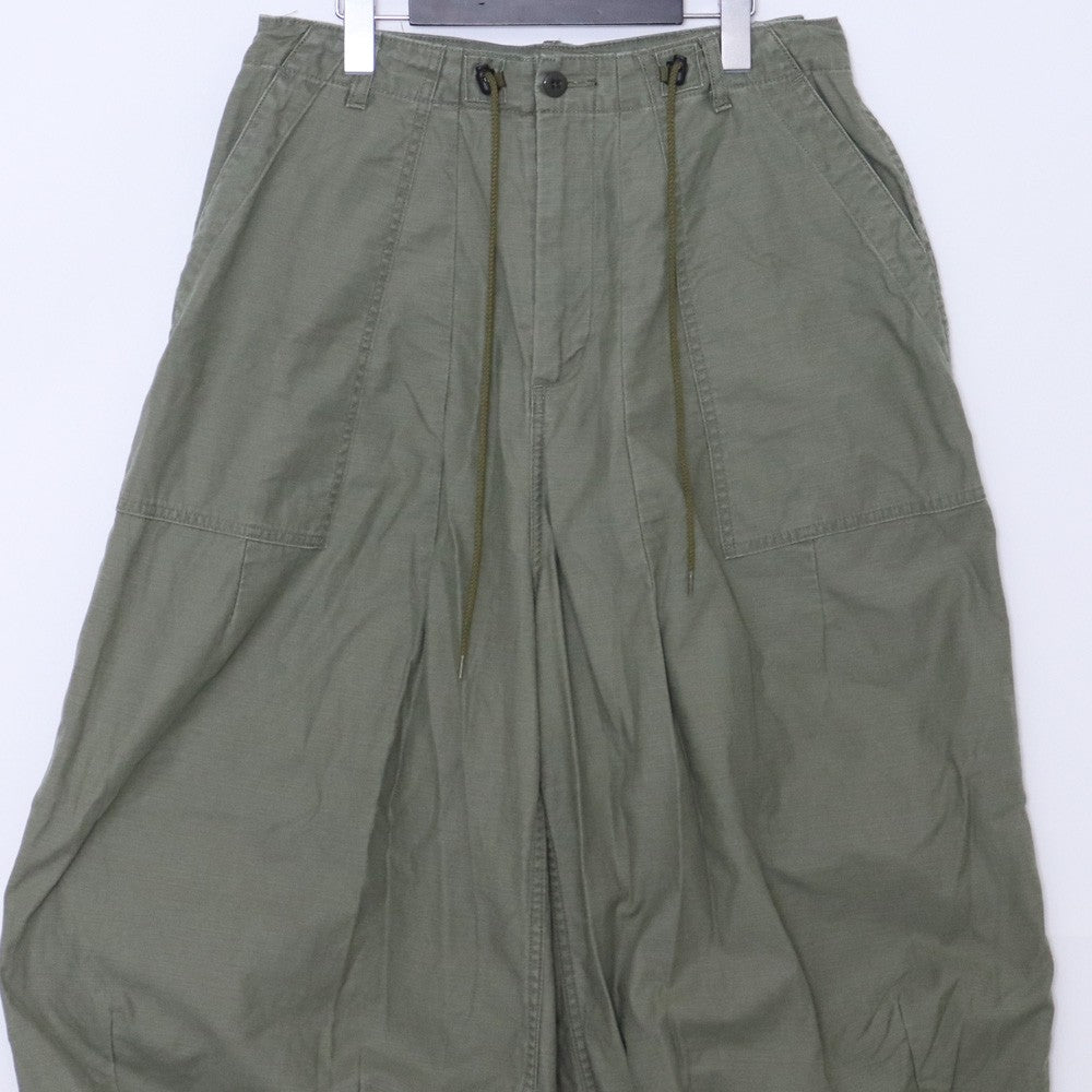 NEEDLES H.D. Pant Cargo Pants Olive Fatigue Wide Size M