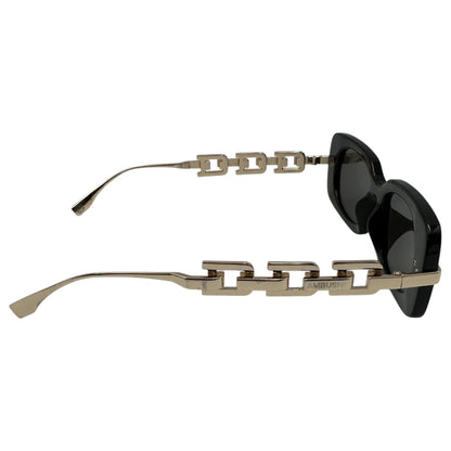 AMBUSH A Chain Sunglasses Black/Gold