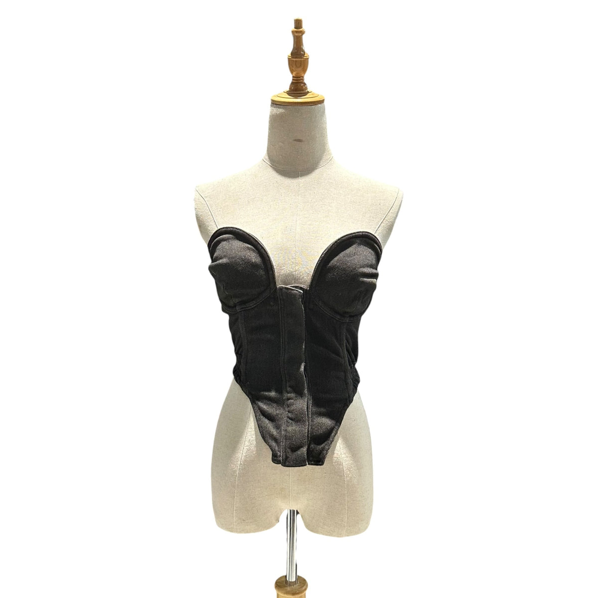 FUMIKA_UCHIDA 23SS Stretch Denim Bustier Size 36
