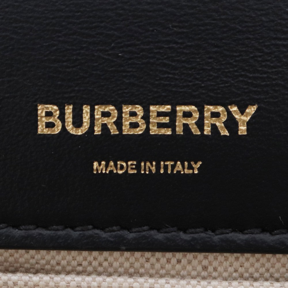 BURBERRY Horseferry Print Small Lola Chain Bag Beige Size F