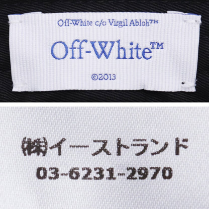 OFF-WHITE Ask Legal Baseball Cap Black Size L