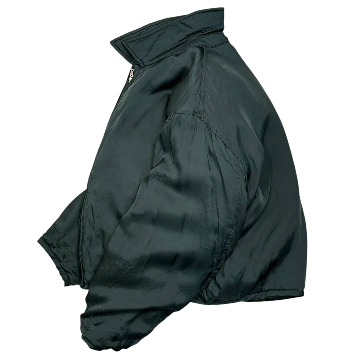 CDG Homme Plus 90AW Reversible Padded Dark Green Jacket Size M