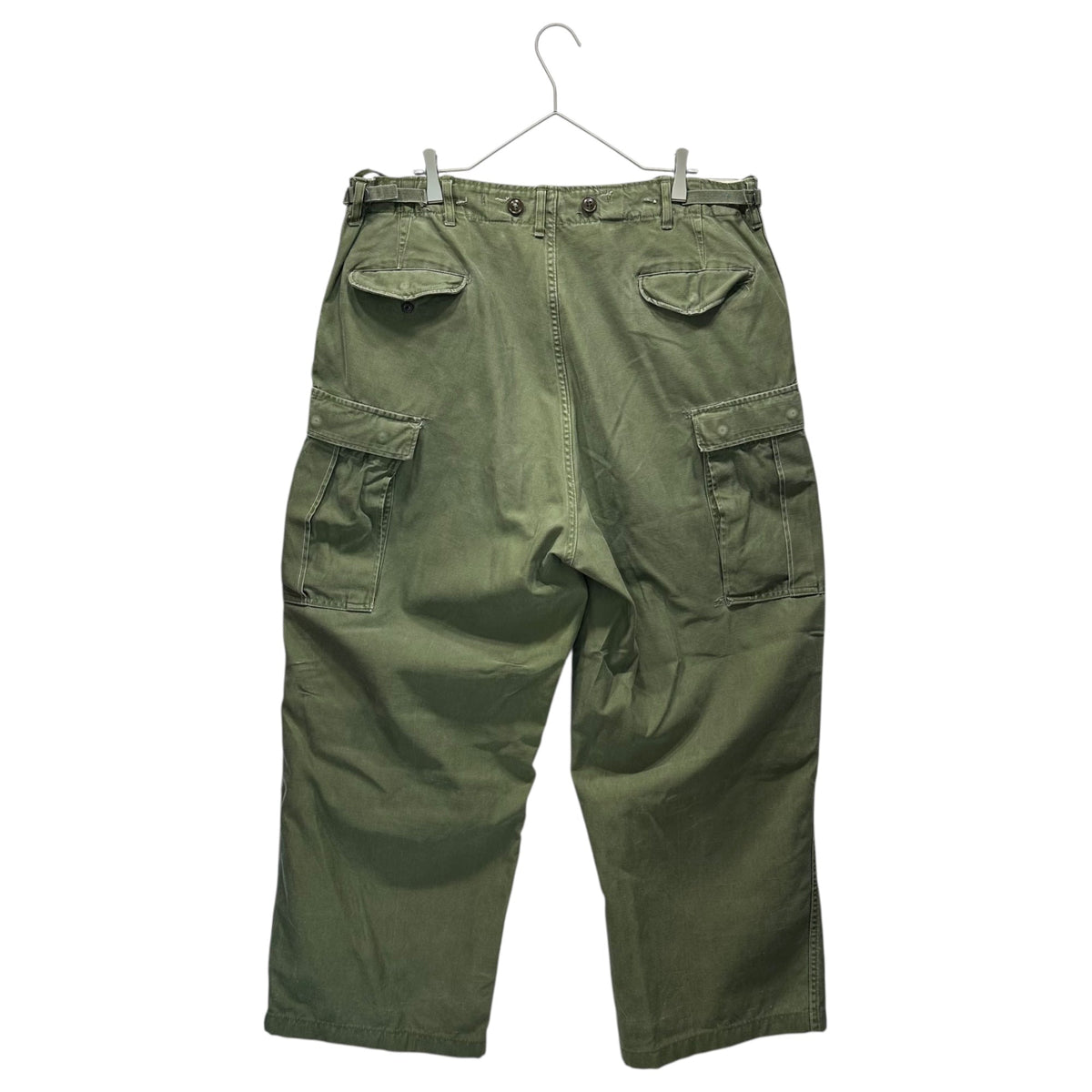 US ARMY 50s M-51 Field Cargo Pants Olive Size LONG-LARGE