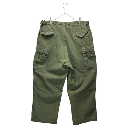 US ARMY 50s M-51 Field Cargo Pants Olive Size LONG-LARGE