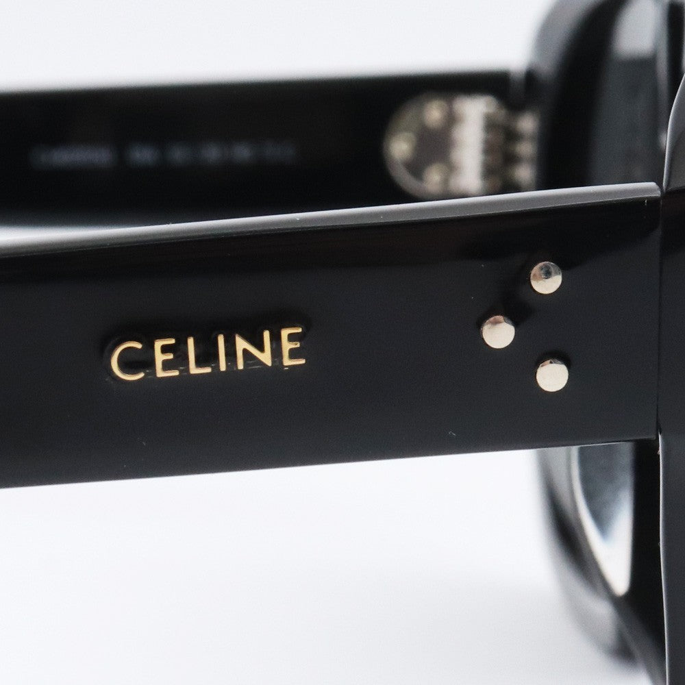 CELINE Black Square Frame Sunglasses Size ONE SIZE