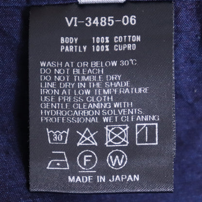 THE VIRIDI-ANNE 22SS Indigo Tailored Jacket Navy Size 1