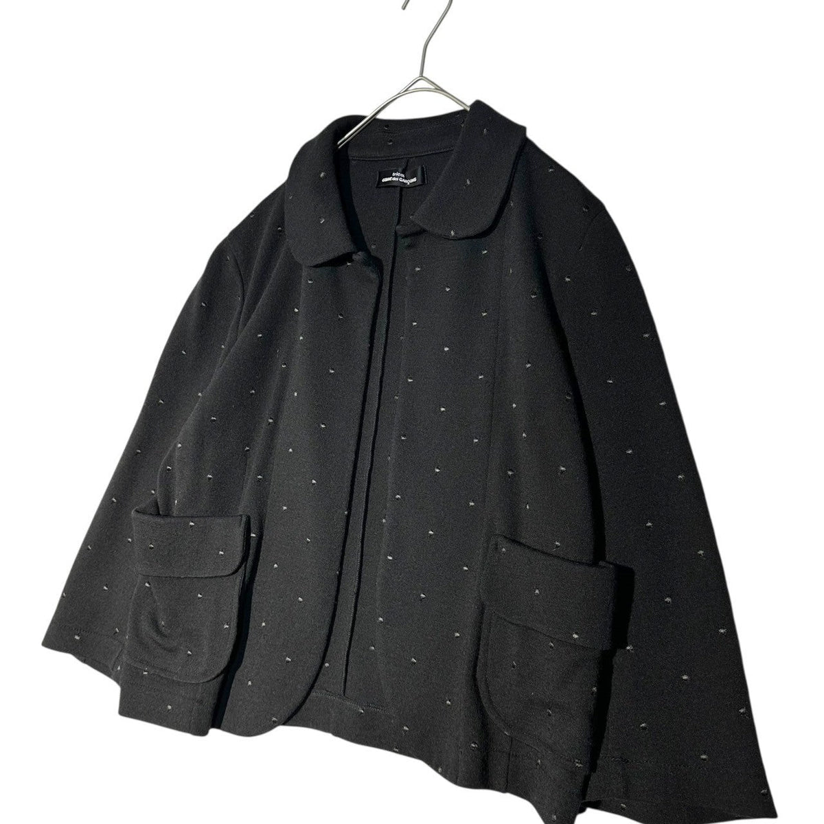 tricot COMME des GARCONS 09AW Shawl Jacket Black Size FREE