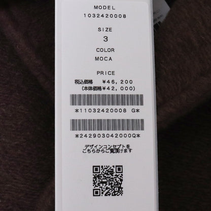 JUN HASHIMOTO 24AW Knit Jacket Mocha Size 3