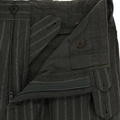BOGLIOLI Italian Wool Stripe Suit Grey Size 46