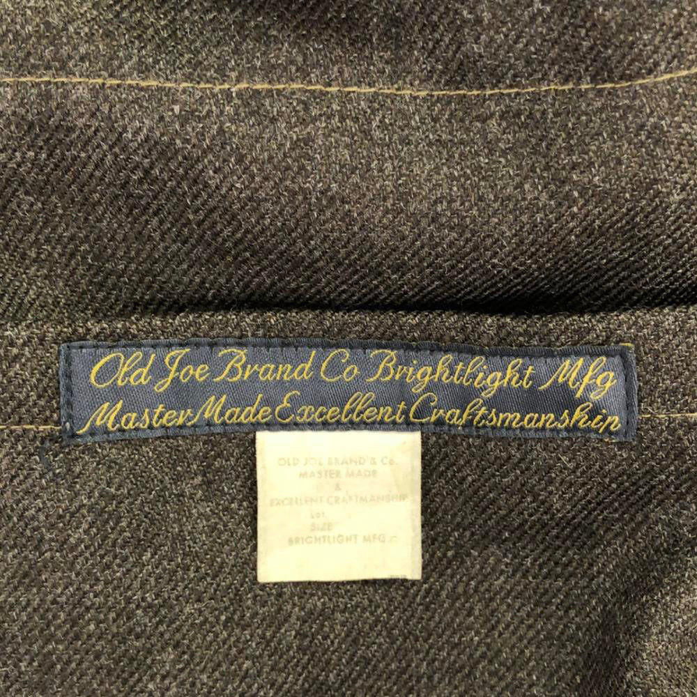 OLD JOE & CO. Made in Japan Military Coat Khaki Size 36